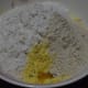 Step two: Add the ingredients to a mixing bowl.