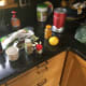 Ingredients for the walnut sauce.