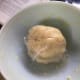 The finished dough, wrapped to go into the refrigerator for a few hours.