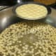 Step three: Make boondis (this pic is taken when I made salty boondis)