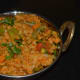 Step seven: This tasty, diabetic-friendly meal with brown rice and mung bean sprouts is ready to serve!
