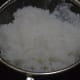 Step 3: Run cold water over the sago.