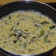 Step four: Half-cooked mung beans.