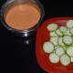 Step two: Keep ready the ridge gourd slices and the batter