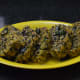 Step nine: The dumplings (methi muthiyas).