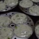 Step four: Pour the batter into the greased idli moulds. Steam cook them for 10-12 minutes.