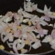 Step two: Saute onion, ginger, and garlic.