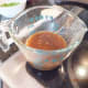 5. Take off the heat and set aside at least 1/4 of the sauce. You will serve that with dinner for folks who need extra sauce.