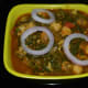 Step nine: The spicy spinach and chickpeas curry (palak chole) is ready to serve!