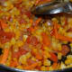 Step six: Add salt. Mix well.