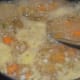 Step six: Boil the mix for 3 minutes, stirring occasionally. Turn off the fire.