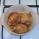 Turmeric spiced baked chicken thighs