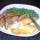 Enjoying pan fried turmeric tilapia fillet