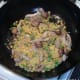 Chicken and mushroom turmeric fried rice