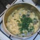 Coriander is added to mashed potatoes