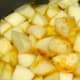 Step one: Container with chopped mogem, split pigeon peas, turmeric powder, salt, and water. Keep it inside the pressure cooker.