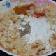 Step two: Chop or tair the bread slices. Take them in a mixing bowl. Add all other ingredients.