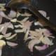Step four: Saute onion and garlic in the same pan.