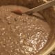 Steps 4 & 5: Add moist mixture to dry mixture. Combine well. Add nuts and white chocolate chips.