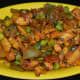Step ten: Transfer the curry into a serving bowl. Serve it with pancakes, rotis, chapatis, fried rice, curd rice, etc. Enjoy!