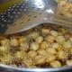Frying chickpeas