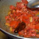 Add the chopped tomatoes.