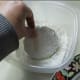 Dip wet slice into flour.