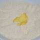 Step two: Add butter and mix. Pour water little by little and softly knead to get a smooth and pliable dough.