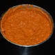 Step three: Grind, adding water, to get a near-smooth paste. Add water to adjust the consistency.