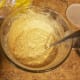 Keep stirring until the butter is thoroughly mixed.
