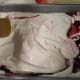 Cover swirled batter with rest of cake batter