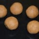 Step three: Divide the dough into six equal parts. Make round ball out of each part.