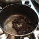 The prunes once drained.