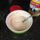 The yoghurt sauce, once mixed.