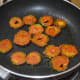 Step seven: Roast the other side until crispy and golden brown. Cooking a batch takes about 8 to 9 minutes on a low fire.