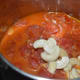 Step seven: Take the mix in a mixer. Add soaked cashews. Make a fine paste.