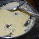 Step one: Saute chickpea flour till it changes its texture and loses its raw smell. Set aside.