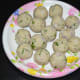 Step three: Divide the dough into small lemon-sized balls.