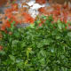 Step four: Throw in chopped fenugreek leaves. Saute for 4-5 minutes or till they become a bit dry.