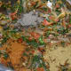 Step five: Add all the spice powders as per instructions. Throw in salt. Saute for 1-2 minutes on low flame.