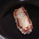 Pork steak is briefly allowed to rest