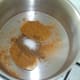 Potato is added to pot, seasoned and spiced