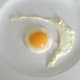 Fried egg circle