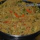 Your wheat vermicelli and vegetable upma is done!