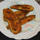 Step eight: Remove, and place them on a plate. Repeat the same process for the remaining banana slices. Enjoy!
