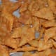 Step eight: Take them out and place them on a paper towel. Repeat the same process for making all the diamond cuts. Spread them out on a plate, so that they will cool down faster.