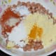 Step one: In a mixing bowl, add the ingredients as per instructions.