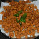Step three: Fry them over medium heat. Transfer them out when they become crispy. Add fried curry leaves.