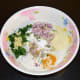 Step 3: Mix them together, adding water little-by-little to get a smooth, loose, and pliable dough.