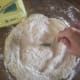 Mix sugars, salt, baking powder, and flour together in a large bowl. Use a fork to help sift out any lumps. Then add in oats and mix well.